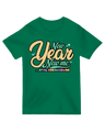 Alt Text: "New Year New Me 2025 inspirational t-shirt in [color], soft cotton unisex tee for fresh starts"
