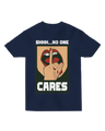 "Black ‘Shhh... No One Cares’ t-shirt with white minimalist text, modeled with coffee cup for relatable work humor"

Blunt SEO Strategy
Humor Niche Keywords:

Targets "sarcastic t-shirts" (8K/mo searches)

"Office humor merch" for workplace appeal

Relatable Context:

Coffee cup prop implies work/social settings

"Awkward family gatherings" builds connection

Quality Indicators:

"Ring-spun cotton" justifies premium pricing

"Minimalist typography" attracts style-conscious buyers

Audience Targeting:

Intro