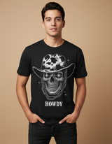 Howdy Cowboy Skull