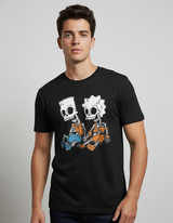 The Simpsons Skeleton Bart And Lisa Girls