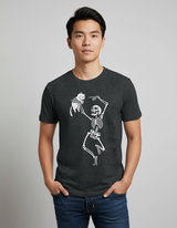 Dancing Skeleton With A Cat