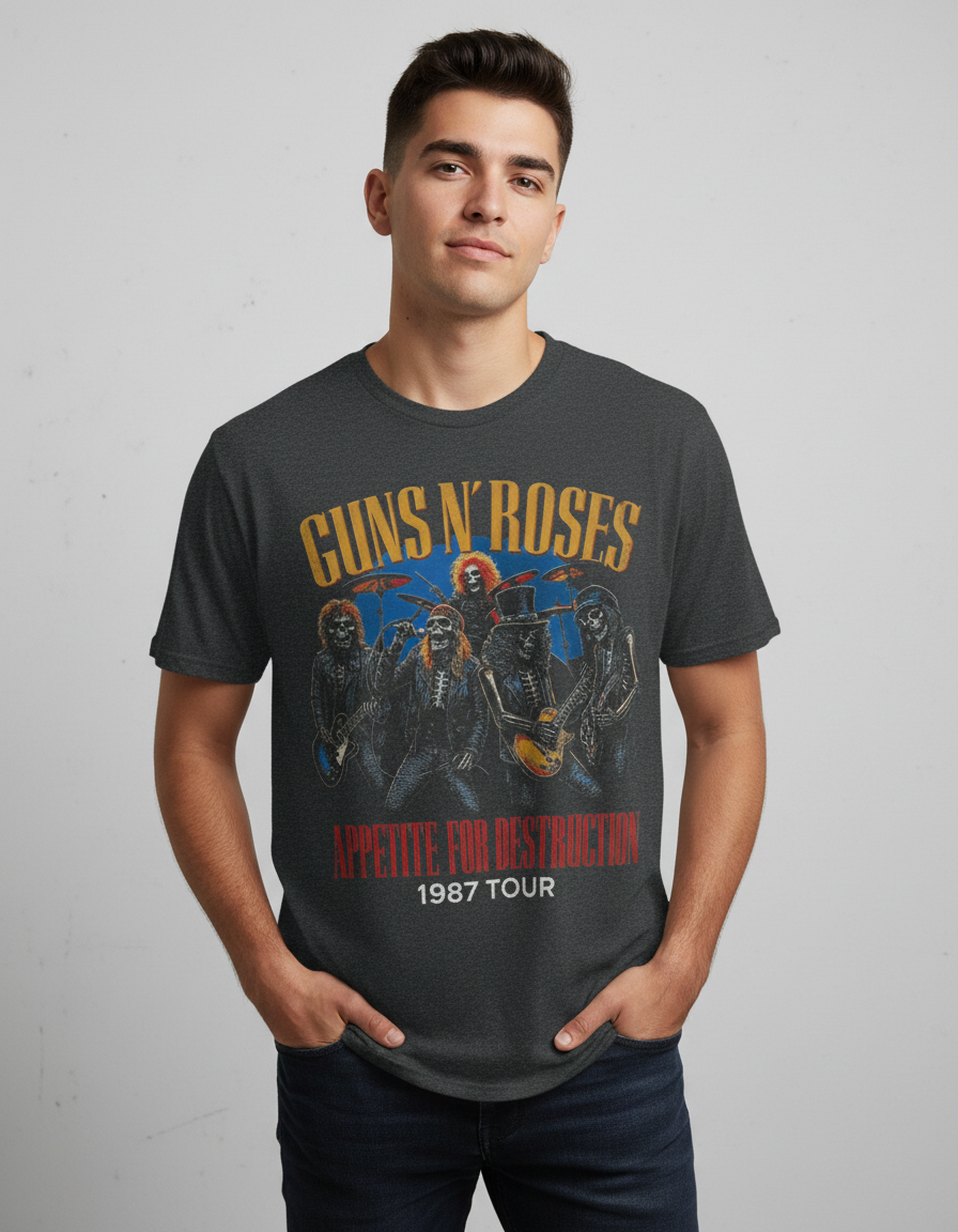 Guns N_ Roses Appetite For Destruction 1987 Tour