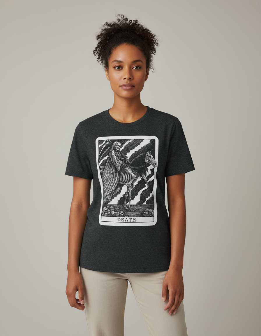 Death Skeleton Horse Tarot