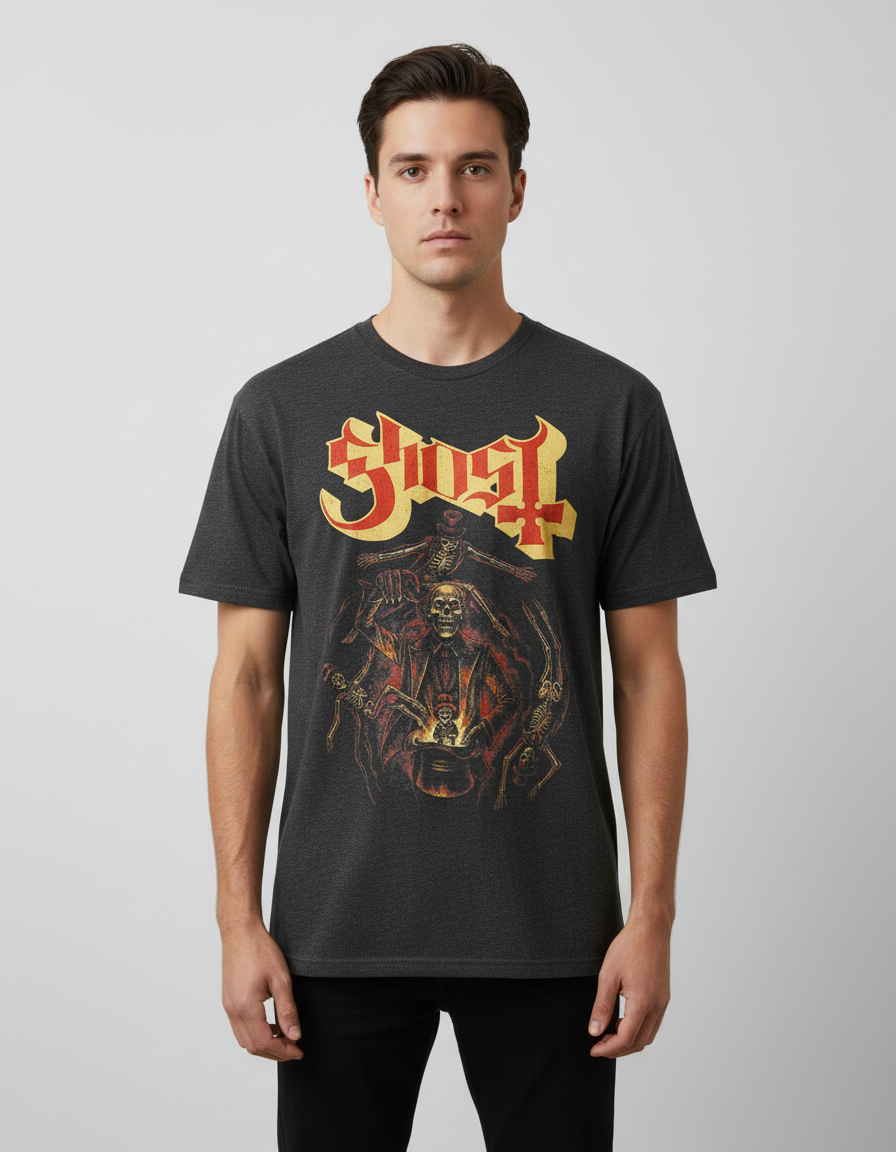 Ghost Swirling Skeletons