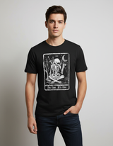 I_m Fine Skeleton Tarot Card