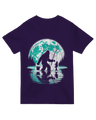 "Forest green ‘Sasquatch Fishing’ t-shirt with Bigfoot angler design for outdoor humor lovers"