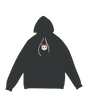 "Cream vintage Turbo Granny Hoodie modeled with 90s streetwear style and distressed graphics"